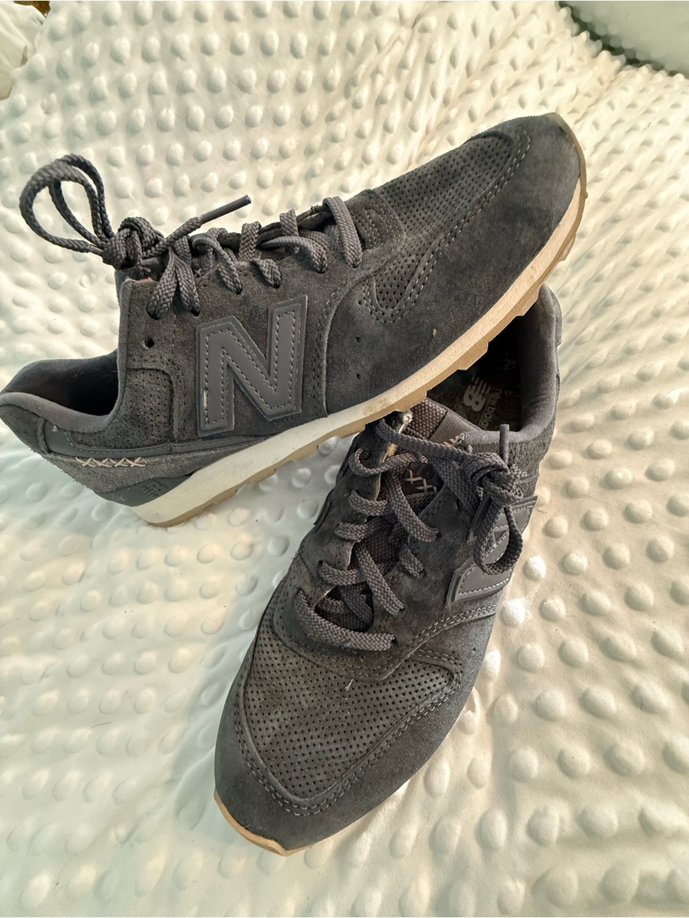New balance sneaker suede